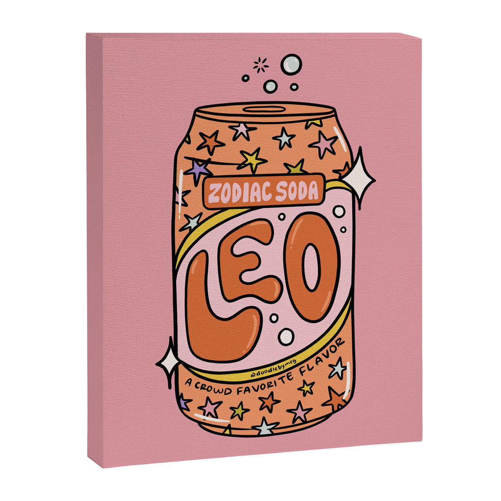 Leo Soda Canvas Print Gallery Image 6
