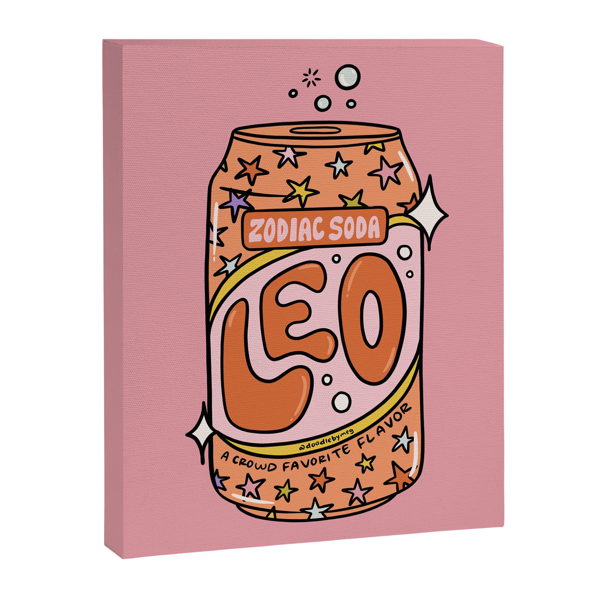 Leo Soda Canvas Print Gallery Image 6