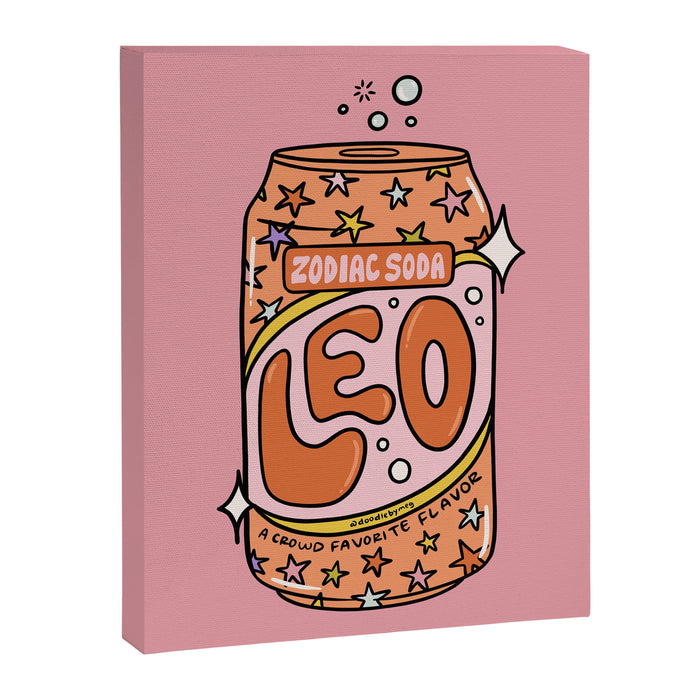 Leo Soda Canvas Print Gallery Image 1