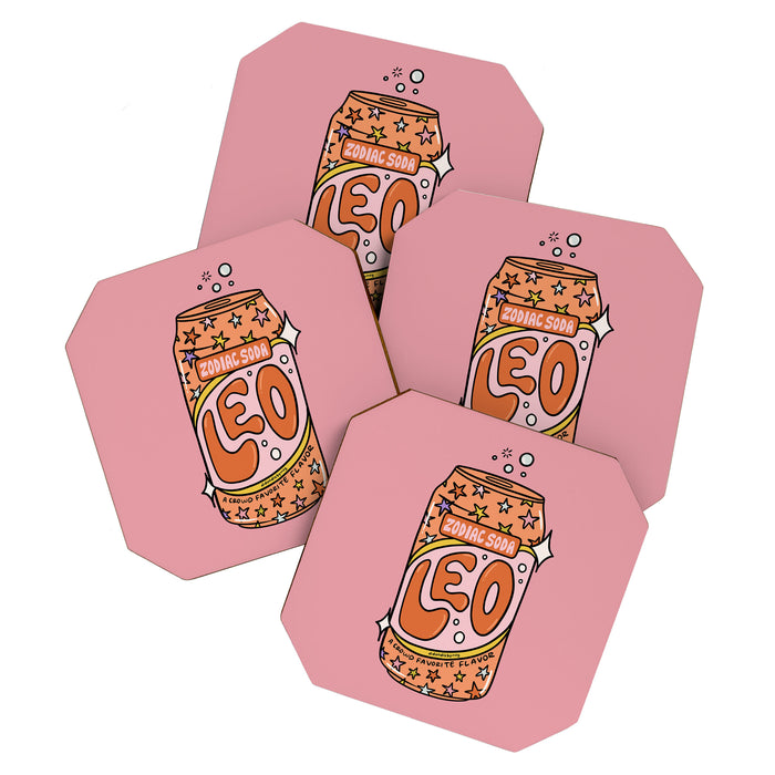 Leo Soda Coaster Gallery Image 1