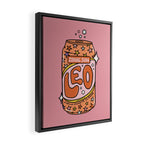 Leo Soda Framed Canvas Print Gallery Image 2