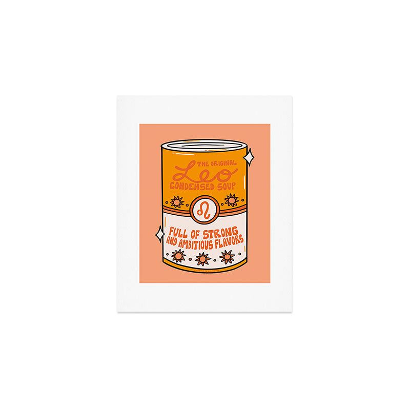Leo Soup Art Print Gallery Image 1
