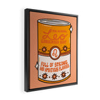 Leo Soup Framed Canvas Print Gallery Image 2