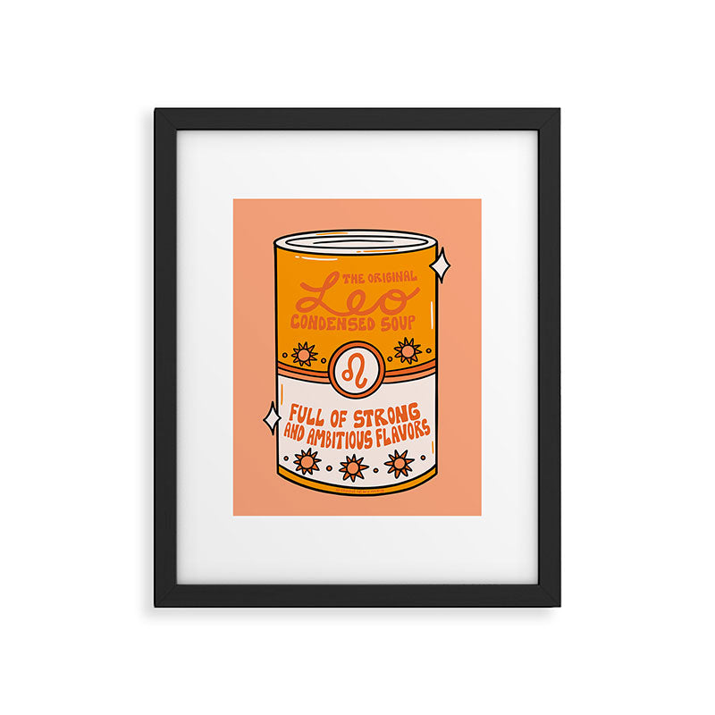 Leo Soup Framed Art Print Gallery Image 6