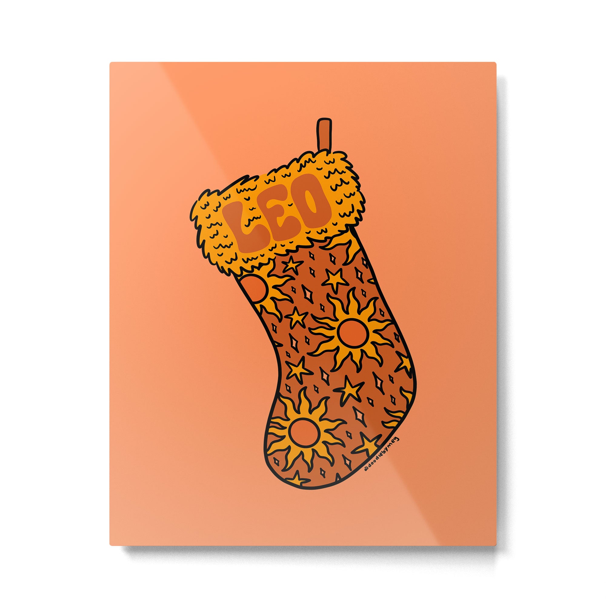 Leo Stocking Metal Print Gallery Image 6