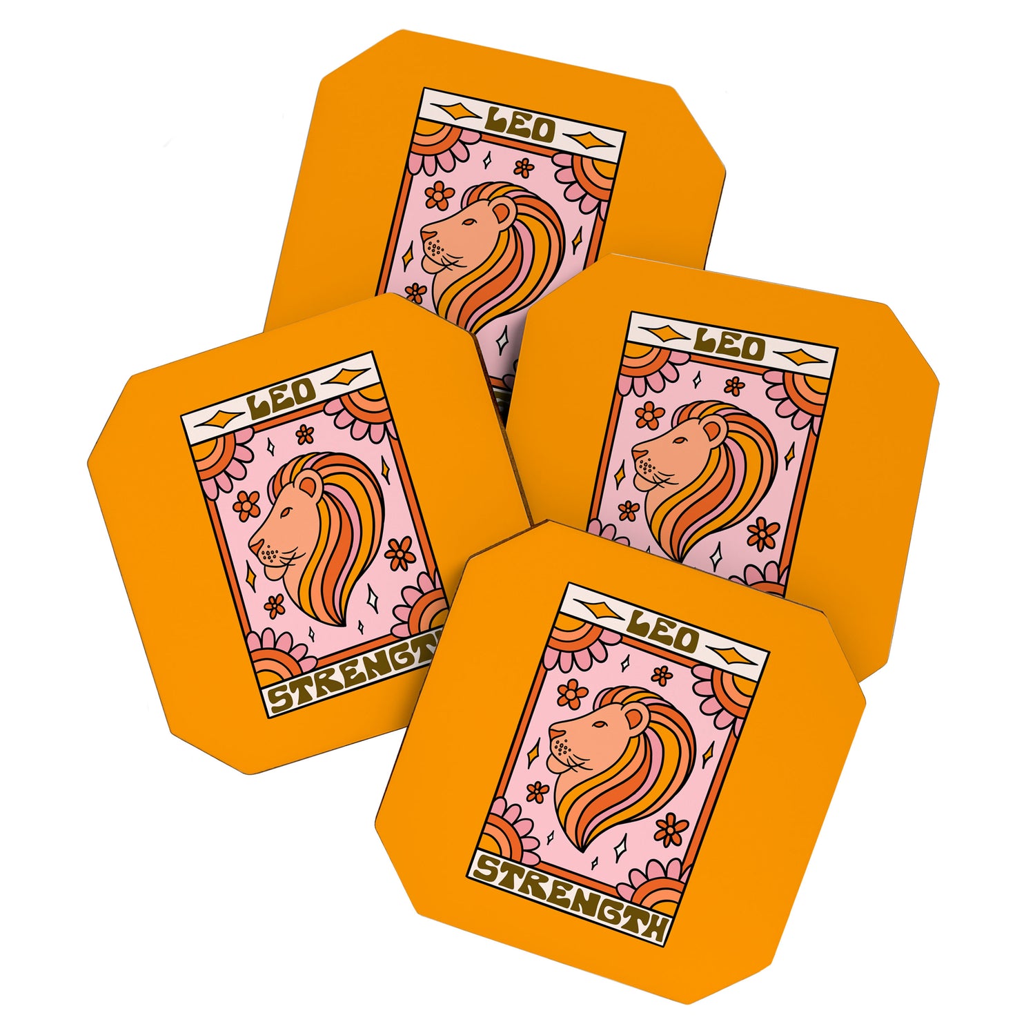 Leo Tarot Card Coaster Gallery Image 1