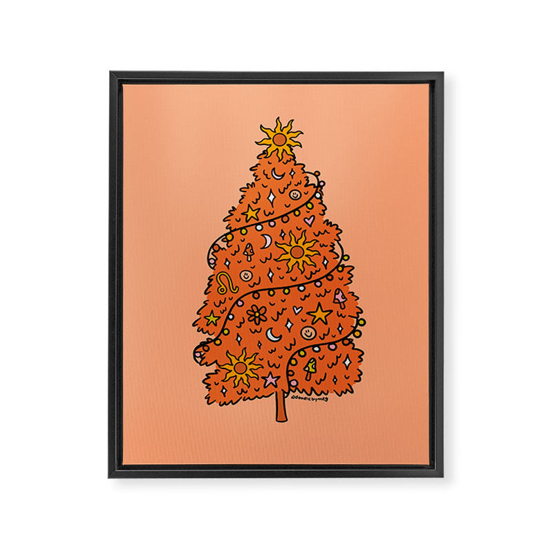 Leo Tree Framed Canvas Print Gallery Image 8