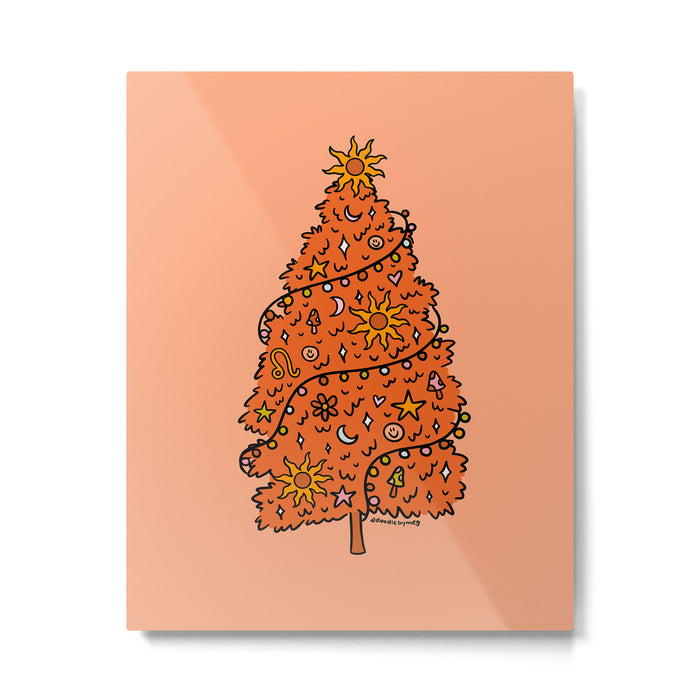 Leo Tree Metal Print Gallery Image 1