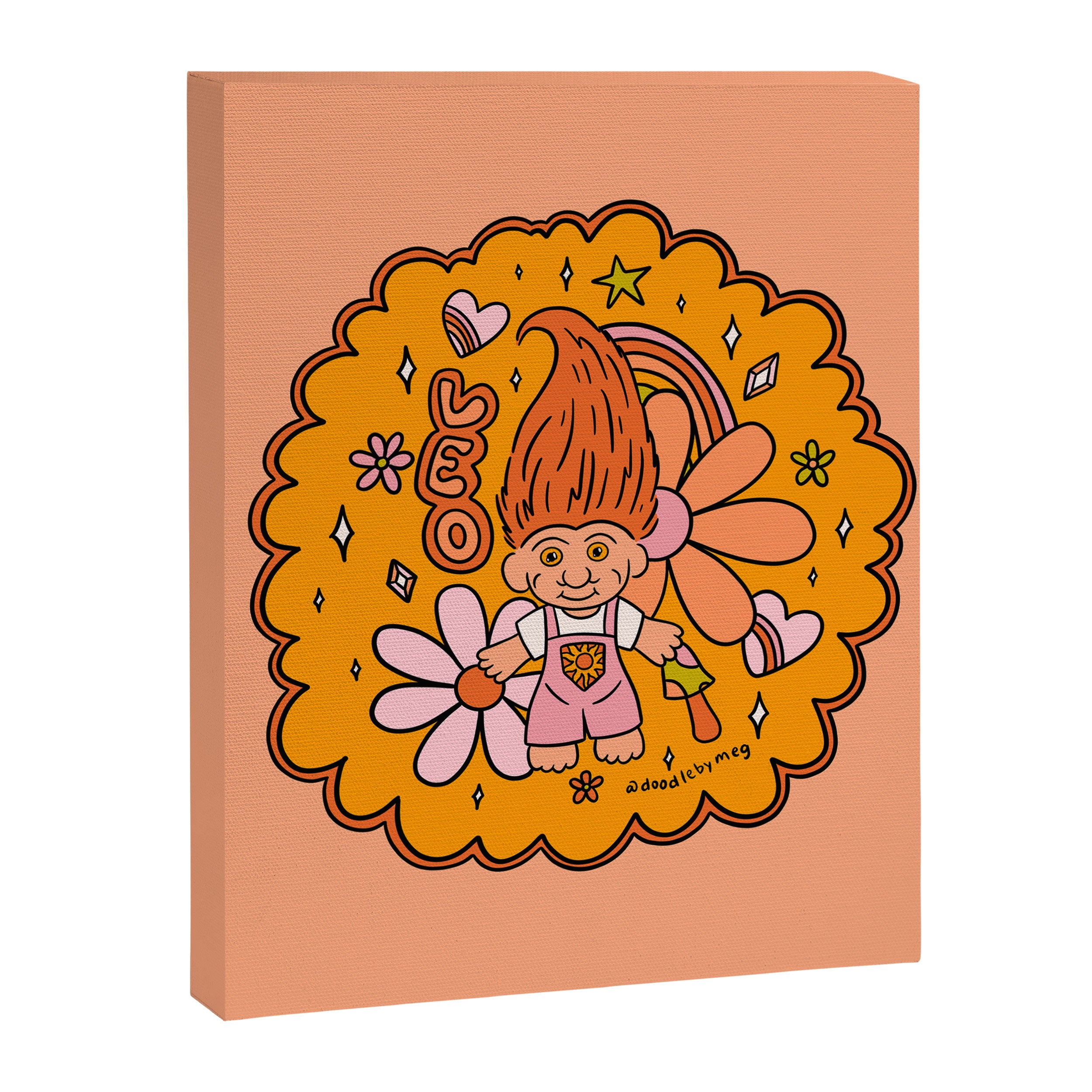 Leo Troll Canvas Print Gallery Image 8