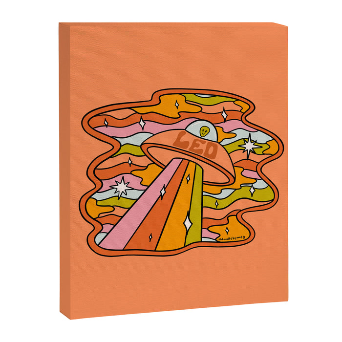 Leo UFO Canvas Print Gallery Image 1
