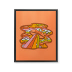 Leo UFO Framed Canvas Print Gallery Image 8