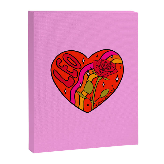 Leo Valentine Canvas Print Gallery Image 1