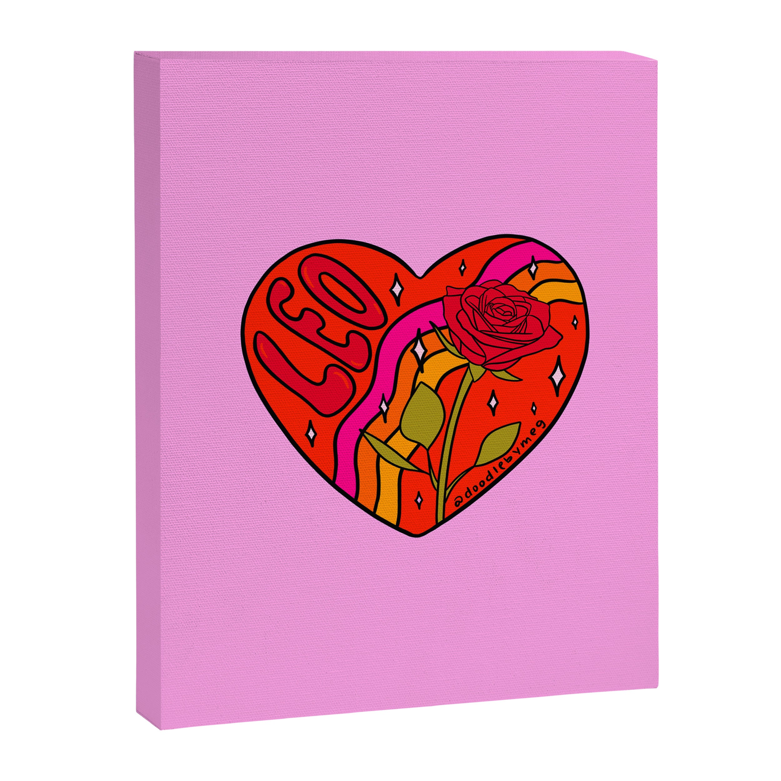 Leo Valentine Canvas Print Gallery Image 8