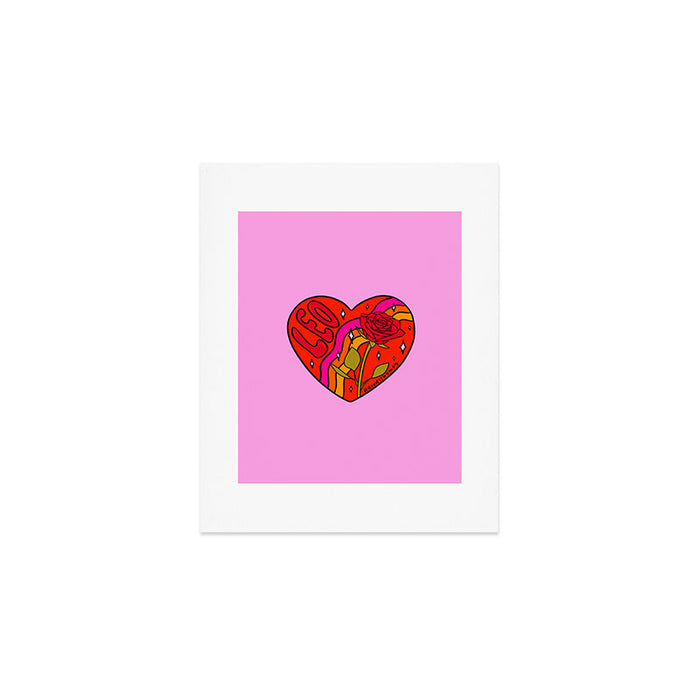 Leo Valentine Art Print Gallery Image 1