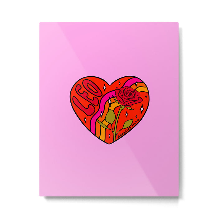 Leo Valentine Metal Print Gallery Image 1