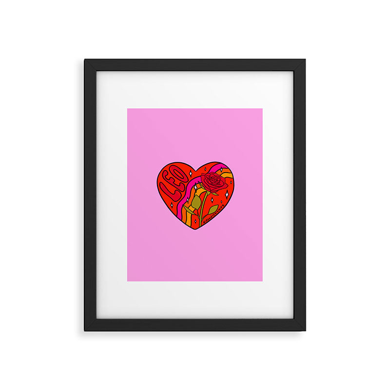 Leo Valentine Framed Art Print Gallery Image 6