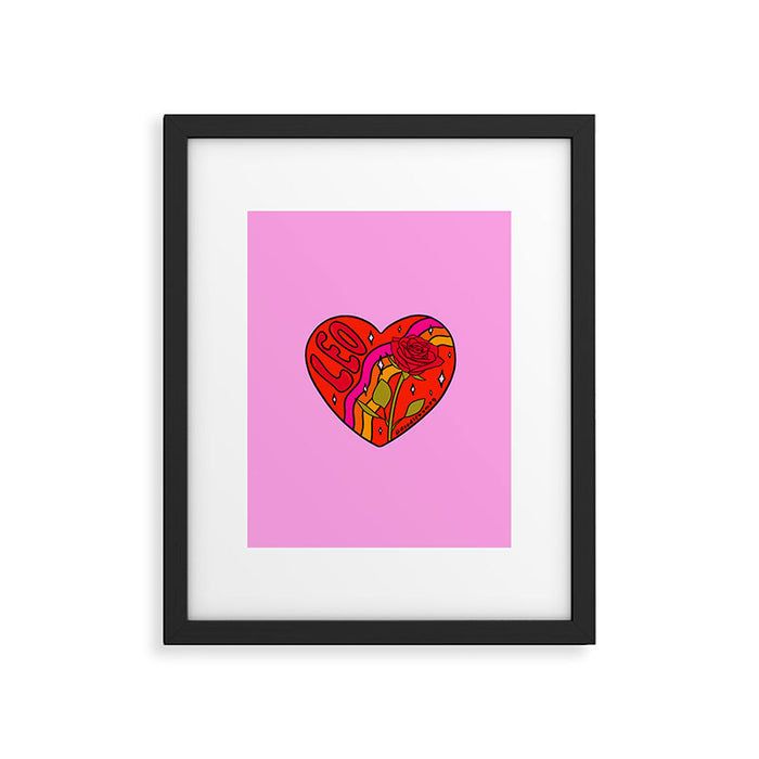 Leo Valentine Framed Art Print Gallery Image 1