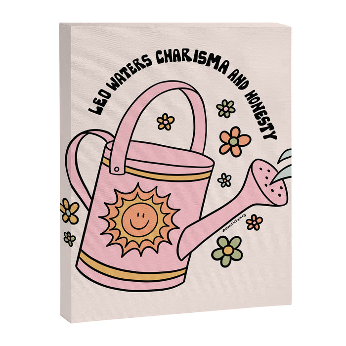 Leo Watering Can Canvas Print Gallery Image 1