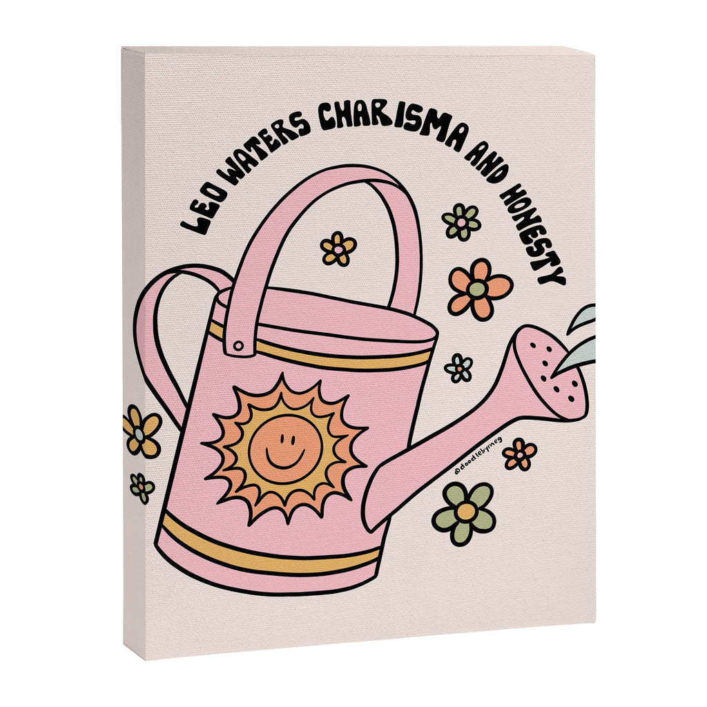 Leo Watering Can Canvas Print Gallery Image 8