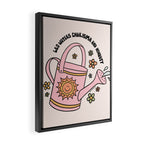 Leo Watering Can Framed Canvas Print Gallery Image 2