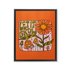 Let It Grow Framed Canvas Print Gallery Image 8