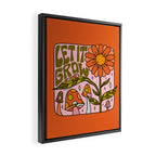 Let It Grow Framed Canvas Print Gallery Image 2