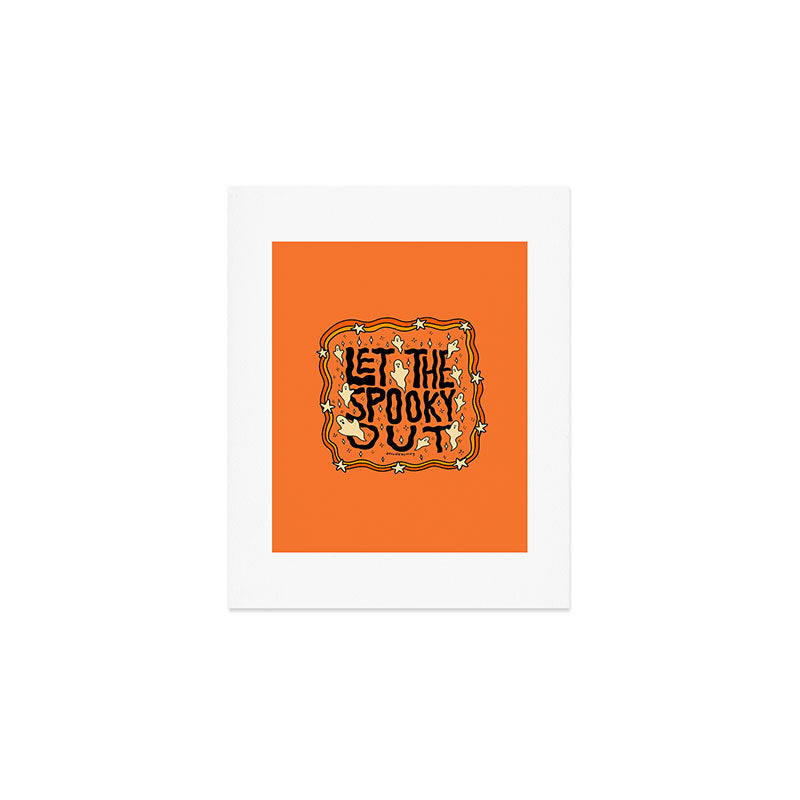 Let The Spooky Out Art Print Gallery Image 1