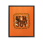 Let The Spooky Out Framed Canvas Print Gallery Image 8