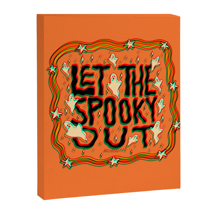 Let the Spooky Out in 3D Canvas Print Gallery Image 1