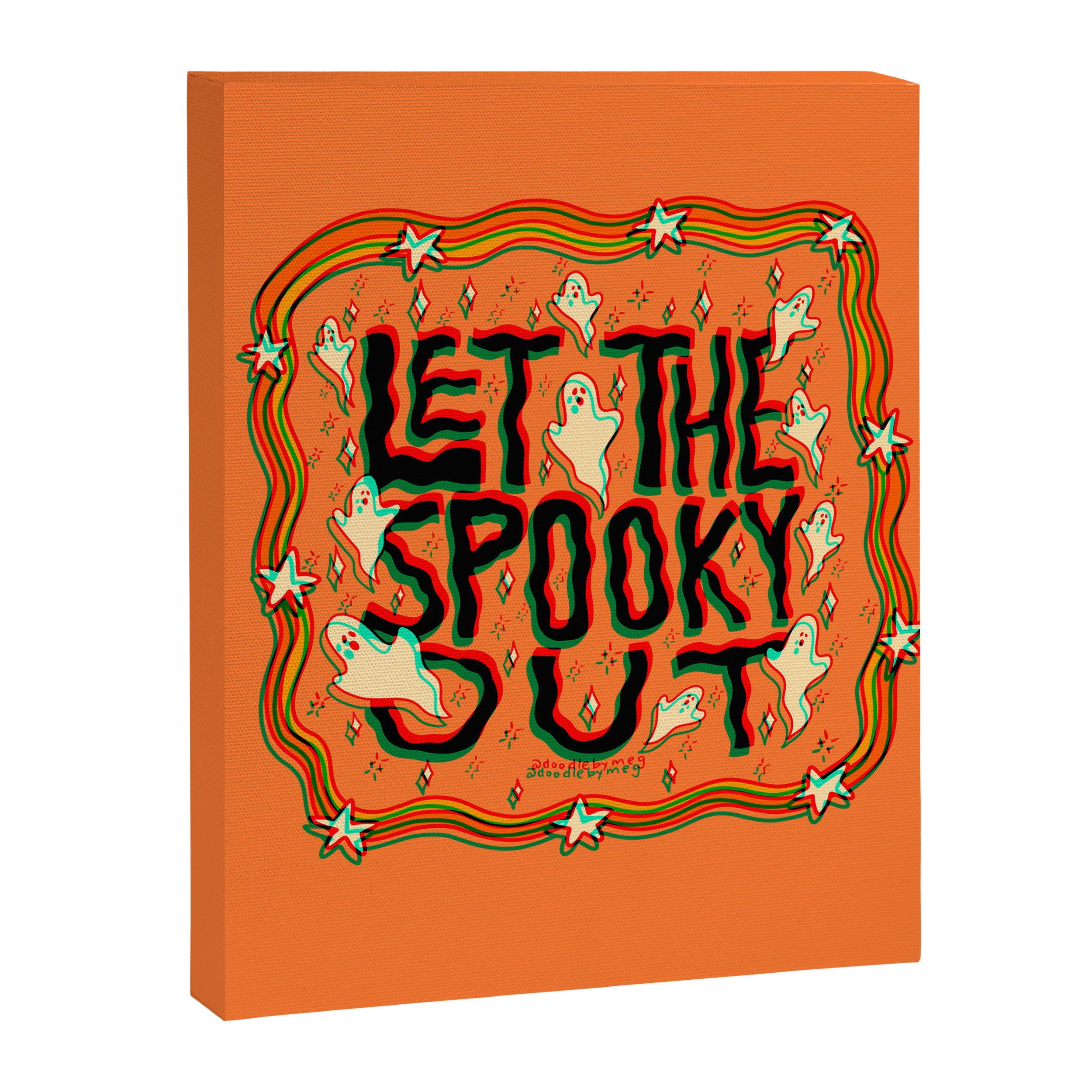Let the Spooky Out in 3D Canvas Print Gallery Image 8