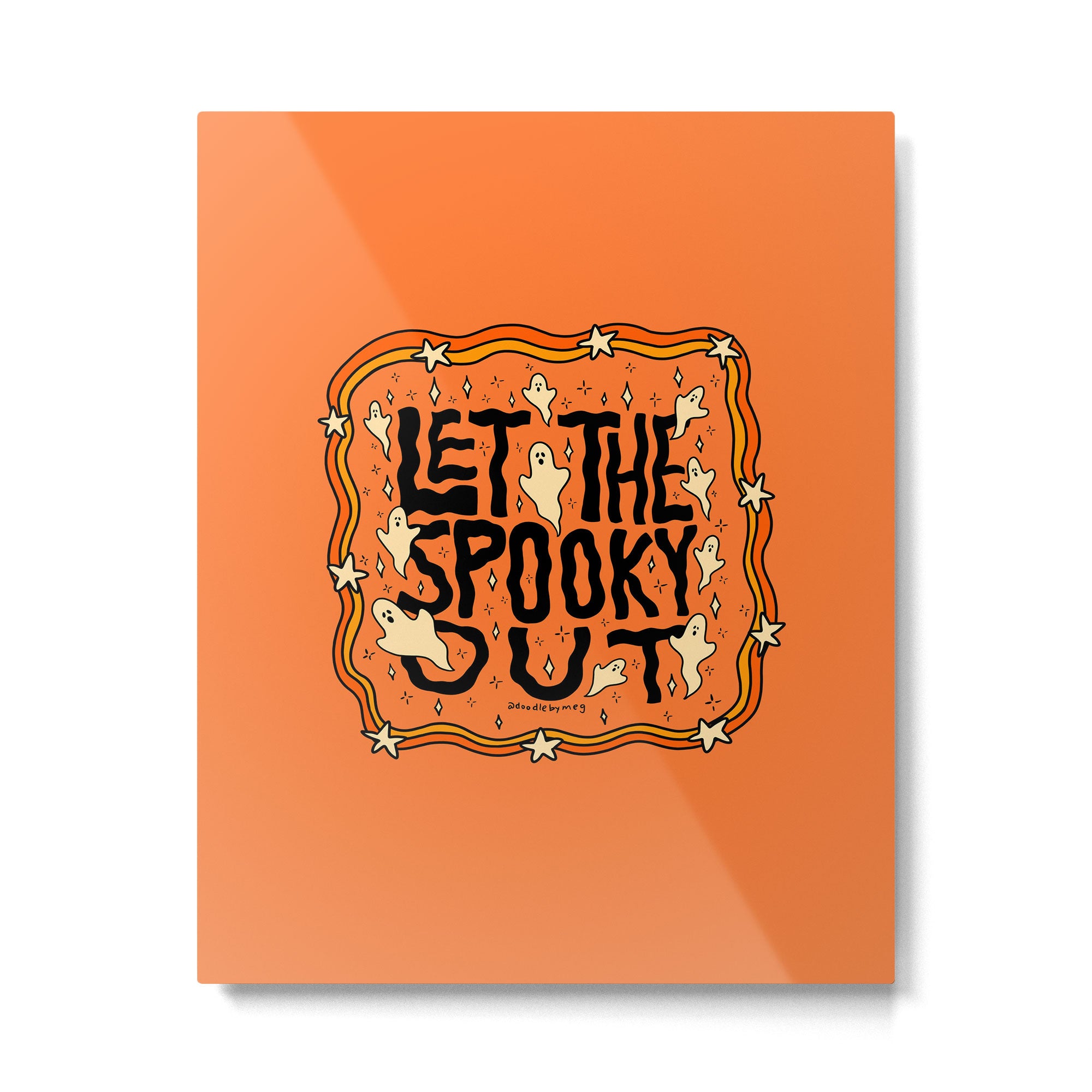 Let The Spooky Out Metal Print Gallery Image 6