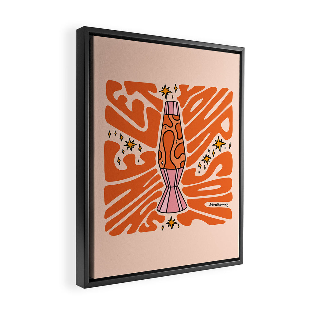 Let Your Soul Shine Framed Canvas Print Gallery Image 2