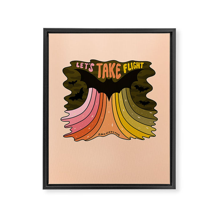 Let's Take Flight Framed Canvas Print Gallery Image 1