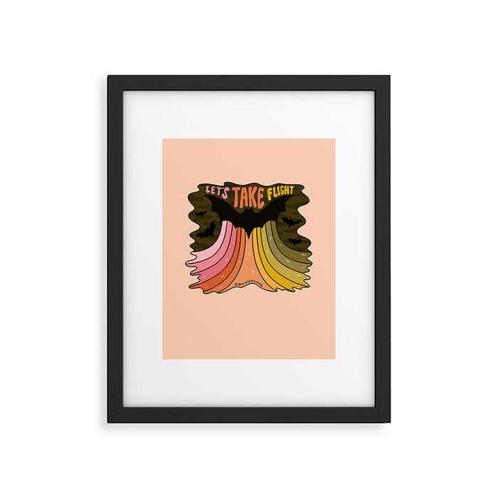 Let's Take Flight Framed Art Print Gallery Image 1