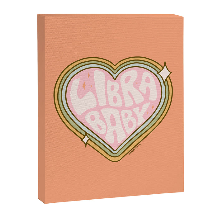 Libra Baby Canvas Print Gallery Image 1