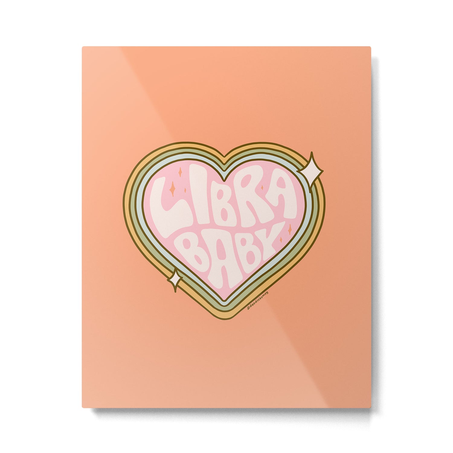 Libra Baby Metal Print Gallery Image 6