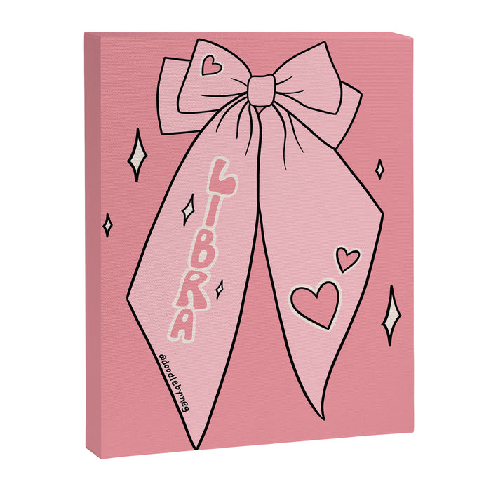 Libra Bow Canvas Print Gallery Image 1