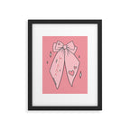Libra Bow Framed Art Print Gallery Image 6