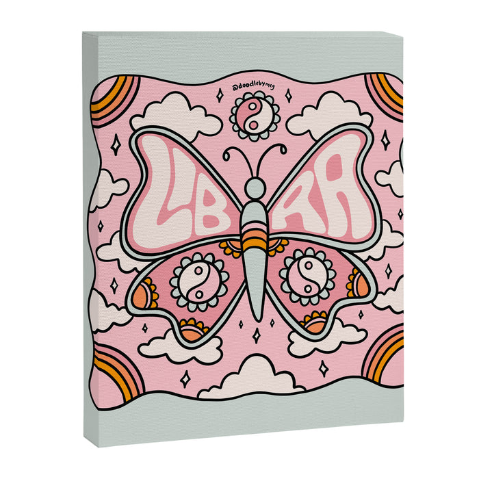 Libra Butterfly Canvas Print Gallery Image 1
