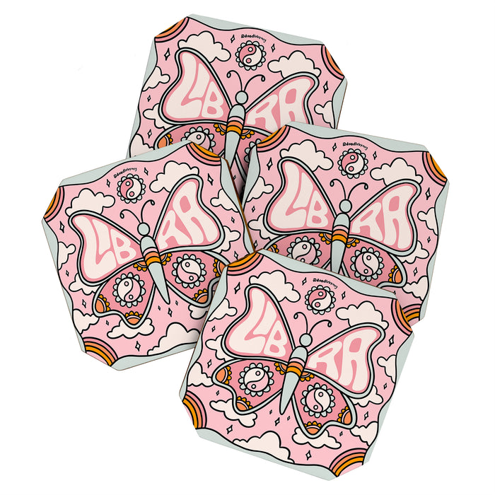 Libra Butterfly Coaster Gallery Image 1