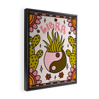 Libra Cactus Framed Canvas Print Gallery Image 2