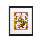 Libra Cactus Framed Art Print Gallery Image 6