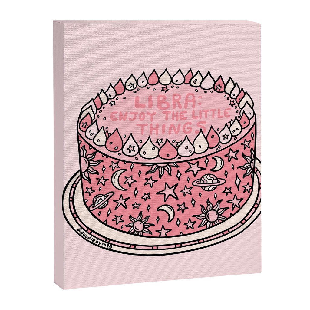 Libra Cake Canvas Print Gallery Image 8
