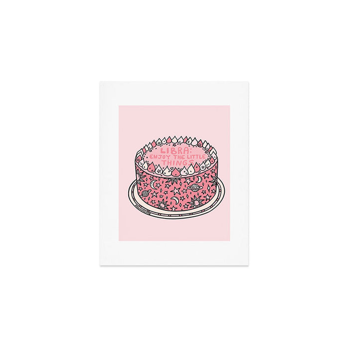 Libra Cake Art Print Gallery Image 1