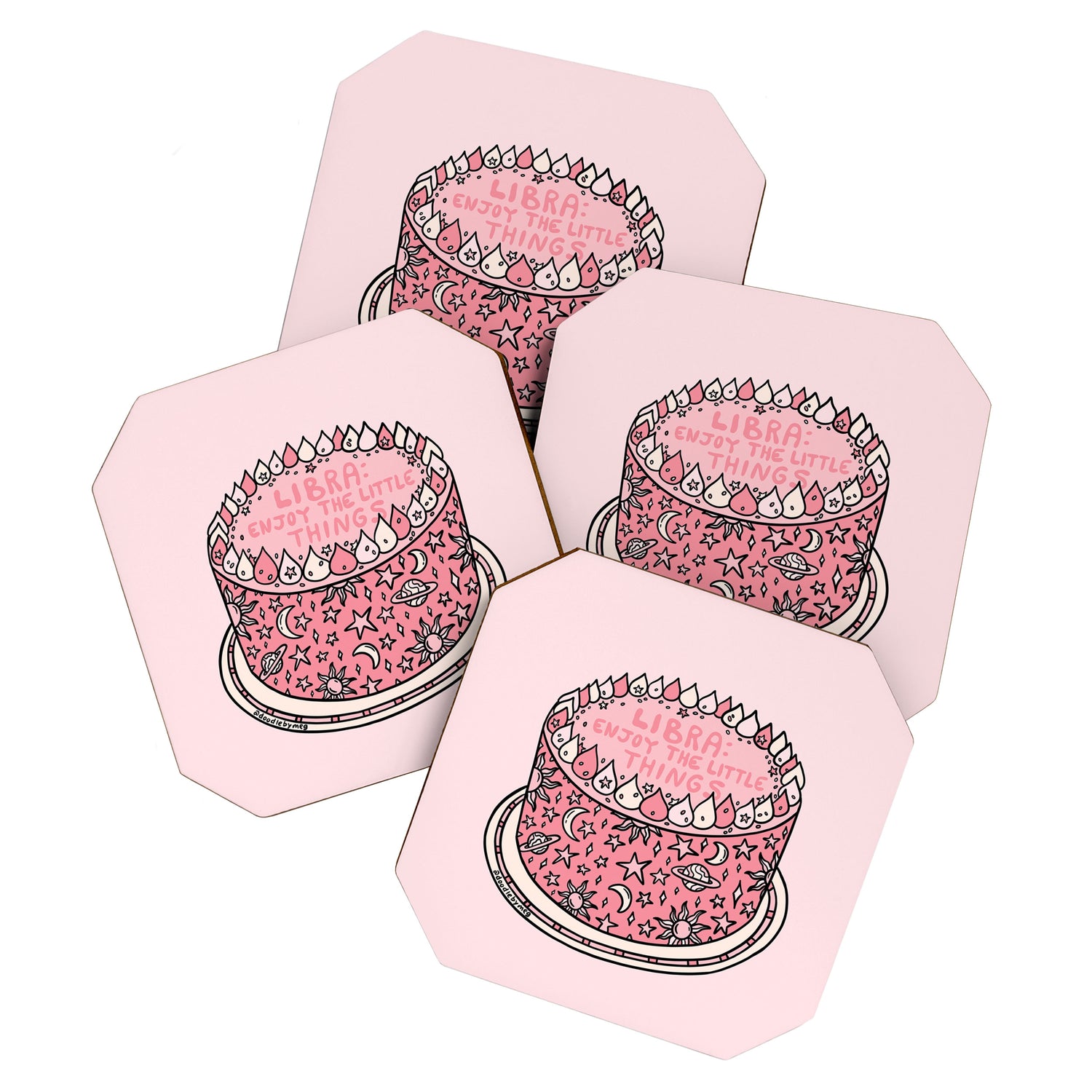 Libra Cake Coaster Gallery Image 1