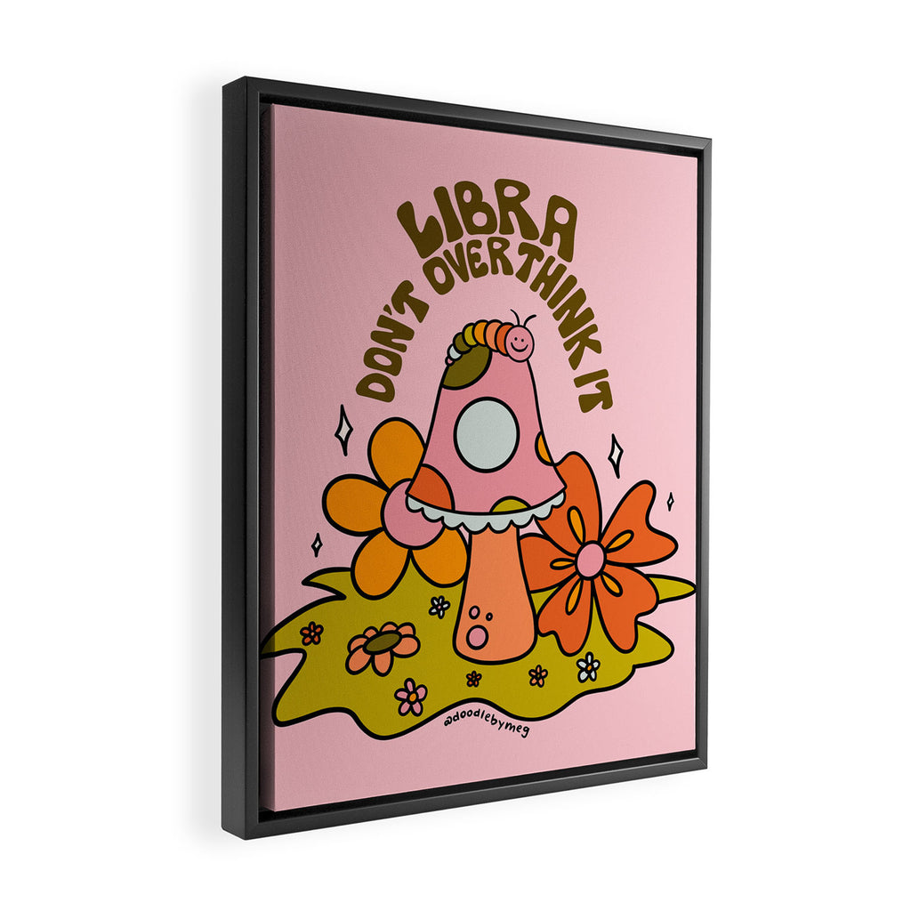 Libra Caterpillar Framed Canvas Print Gallery Image 2