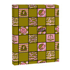 Libra Checkered Print Canvas Print Gallery Image 8