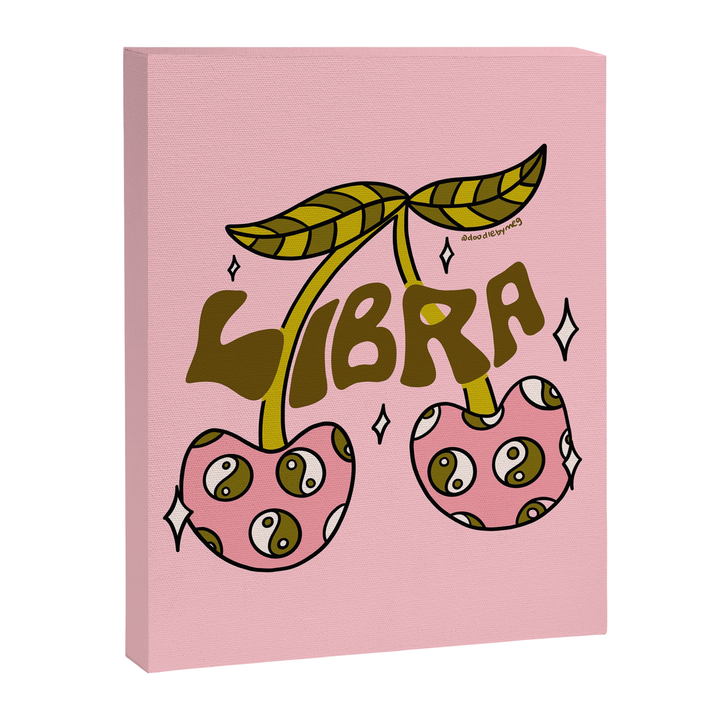 Libra Cherries Canvas Print Gallery Image 8