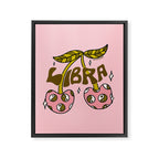 Libra Cherries Framed Canvas Print Gallery Image 8