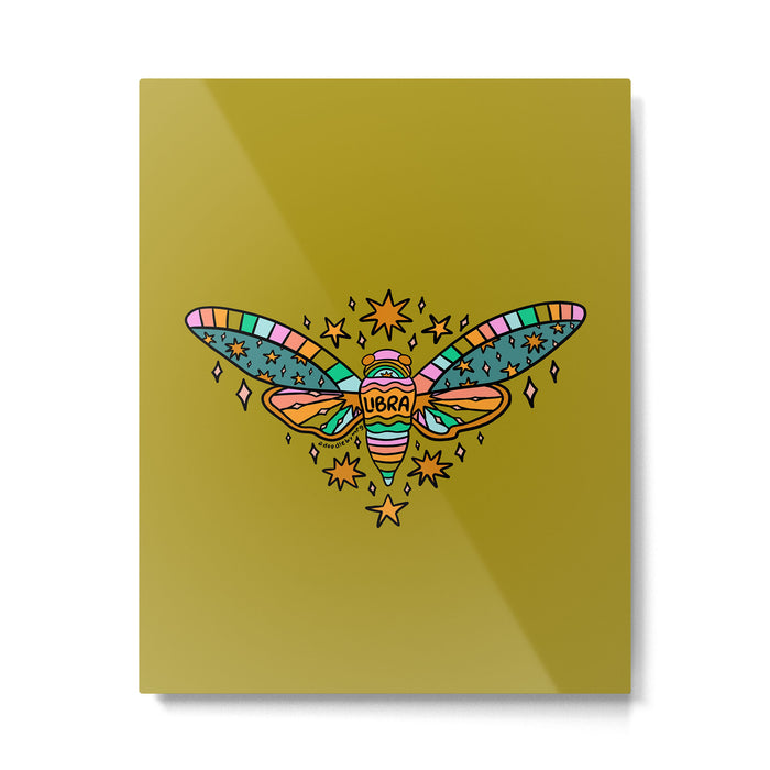 Libra Cicada Metal Print Gallery Image 1